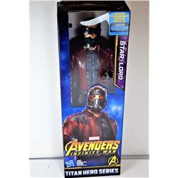 6)  "STAR-LORD" ACTION FIGURE FROM MARVELS