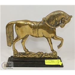 BRASS HORSE DOOR STOP