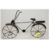 Image 1 : WROUGHT IRON BICYCLE PLANT HOLDER WALL