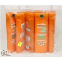 BAG OF FRUCTIS SHAMPOOS AND CONDITIONERS