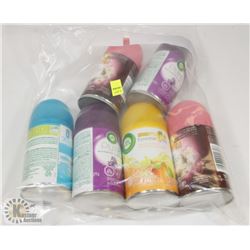 BAG OF ASSORTED AIR WICK AIR FRESHENERS