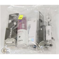 BAG OF ASSORTED HEADPHONES