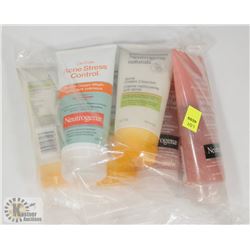BAG OF ASSORTED ACNE CLEANSERS