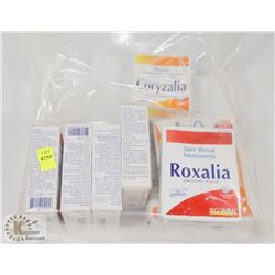 BAG OF ASSORTED HOMEOPATHIC MEDICINE