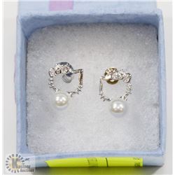 .925 HELLO KITTY EARRINGS