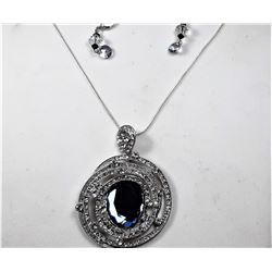 13)  VINTAGE ROUND AUSTRIAN CRYSTAL CLEAR