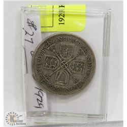 1929 KING GEORGE VS  ONE FLORIN