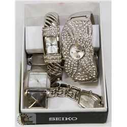 LOT OF 5 WOMEN WATCHES