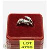 Image 1 : STAMPED .925 SILVER DOLPHIN RING