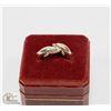 Image 1 : STAMPED .925 SILVER DOLPHIN RING