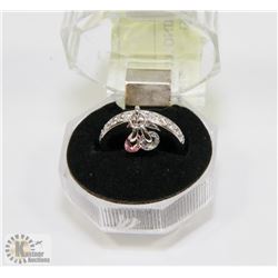 #17-CUBIC ZIRCONIA RING .925 STERLING SILVER RING