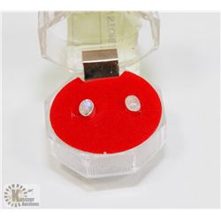 #186- MOON STONE STUD EARRINGS