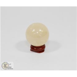 #144-  CITRINE CRYSTAL HEALING SPHERE BALL