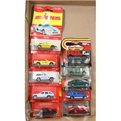 FLAT OF NEW OLD STOCK MAJORETTE COLLECTOR CARS