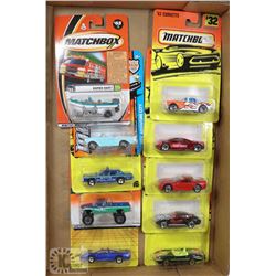 FLAT OF NEW OLD STOCK MATCHBOX COLLECTOR CARS