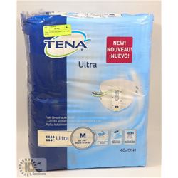 TENA  ULTRA SIZE MED , PACKAGE OF 40
