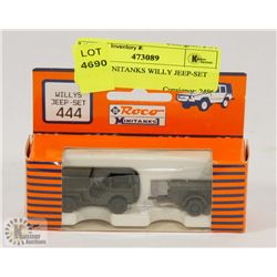 ROCO MINITANKS WILLY JEEP-SET 444