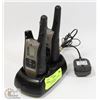 Image 1 : A PAIR OF MOTOROLA WALKIE TALKIES W/ CHARGER