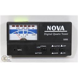 NOVA DIGITAL QUARTZ GUITAR TUNER 5006