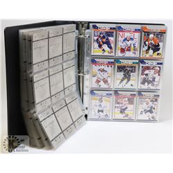 BINDER OF OVER 550 DIFFERENT OPEECHEE HOCKEY