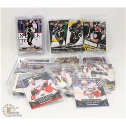 LOT OF 33 JUMBO HOCKEY CARDS INCL YOUNG GUNS