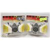 Image 1 : LOT OF 2, 3M SPRAY PAINT RESPIRATORS