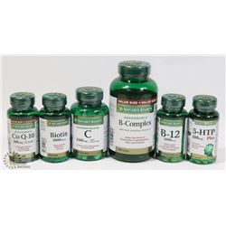 BAG OF ASSORTED NATURE'S BOUNTY SUPPLEMENTS