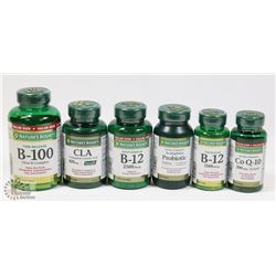 BAG OF ASSORTED NATURE'S BOUNTY SUPPLEMENTS