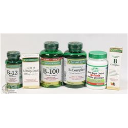 BAG OF ASSORTED NATURE'S BOUNTY SUPPLEMENTS