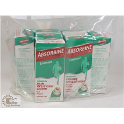 BAG OF ABSORBINE JR LINIMENT PAIN RELIEVING LIQUID