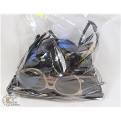 BAG OF ASSORTED DRUG STORE CLOSURE SUNGLASSES