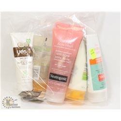 BAG OF ASSORTED ACNE CREAMS