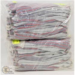TWO BUNDLES OF 12 WORK GLOVES