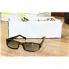 Image 1 : BOX OF DESIGNER DARK OLIVE GREEN SUNGLASSES