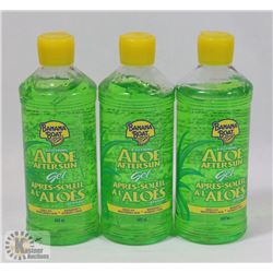 LOT OF THREE BANANA BOAT SOOTHING ALOE AFTER SUN