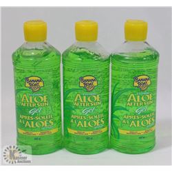 LOT OF THREE BANANA BOAT SOOTHING ALOE AFTER SUN