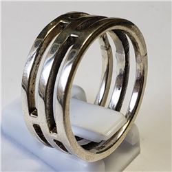 4) STERLING SILVER RING