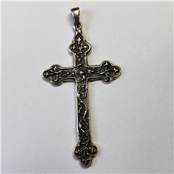 21) STERLING SILVER PENDANT