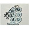 Image 1 : 33) STERLING SILVER "#1 MOM" PENDANT