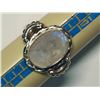 Image 1 : 39) STERLING SILVER MOONSTONE RING