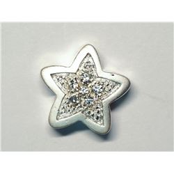 51) STERLING SILVER CUBIC ZIRCONIA PENDANT