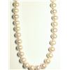 Image 1 : 74) STERLING SILVER CLASP PEARL NECKLACE