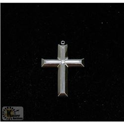 97) STAINLESS STEEL CROSS PENDANT