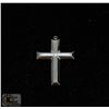 Image 1 : 97) STAINLESS STEEL CROSS PENDANT