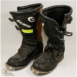 EXUSTAR US SIZE 10 DIRT BIKE BOOTS