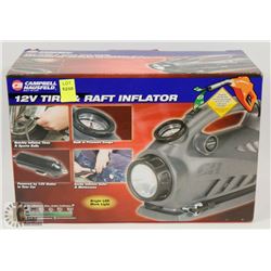 CAMPBELL HAUSFELD 12V TIRE AND RAFT INFLATOR