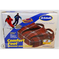 DR. SCHOLLS COMFORT FOOT MASSAGER WITH HEAT
