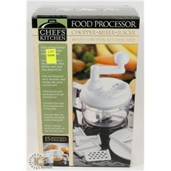 CHEFS KITCHEN FOOD PROCESSOR CHOPPER/ MIXER/
