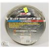 Image 1 : 25' X 3/8" RUBBER GREY AIR HOSE
