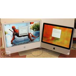 LOT OF TWO APPLE IMAC COMPUTERS